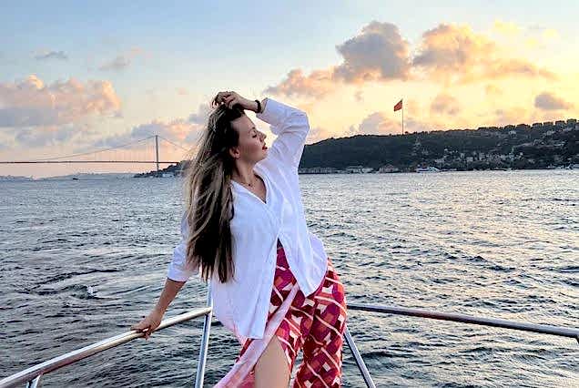 private yacht swimming tour Istanbul