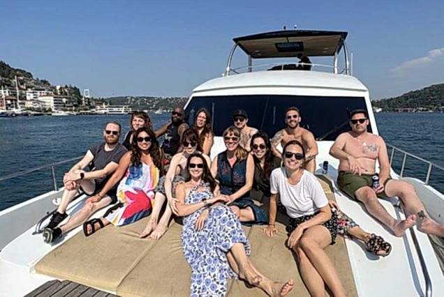 private yacht swimming tour Istanbul