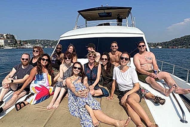 private yacht swimming tour Istanbul